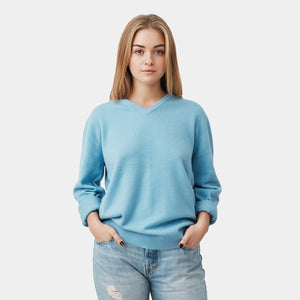Sky Blue Knit Sweater